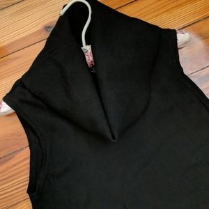 WHBM cowl neck sleeveless sweater dress